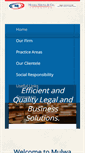 Mobile Screenshot of mulwaadvocates.com